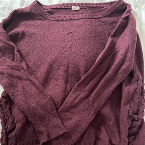 Maroon Garage Sweater Size M